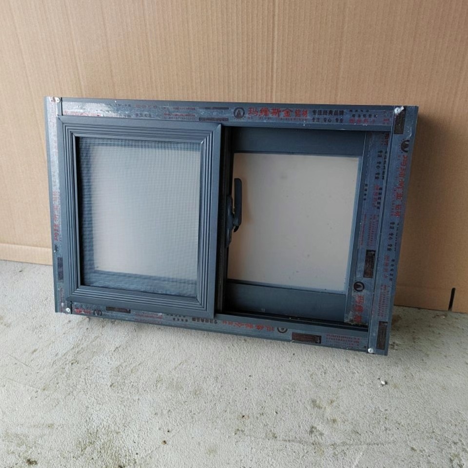 Anti-Theft Integrated Aluminum Alloy Window Toilet Ventilation Window Warehouse Anti-Theft Window Anti-Theft Door Sliding Window Container Room Window