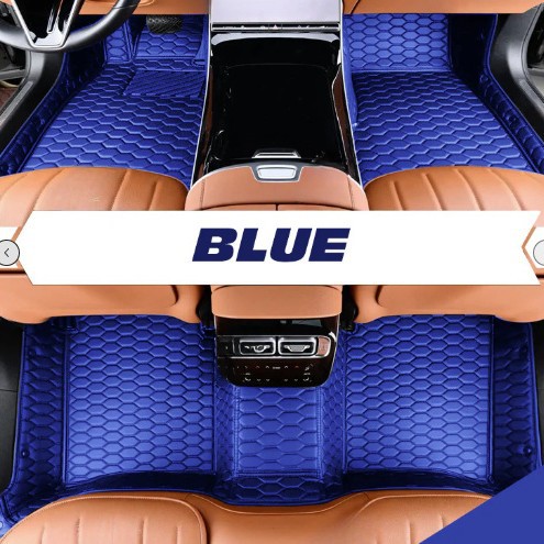 Suitable for Thousands of Models, Perfectly Fits the Car, Fully Surrounds the Car, Large Football-Patterned Floor Mats, Special Car-Specific Anti-Slip and Wear-Resistant