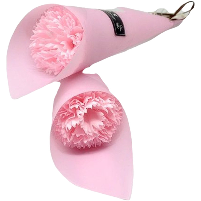 Gifts for Teachers, Single Soap Flower Carnation, Teacher's Day Flower, Micro-Business Promotion Event Gift Soap Flower