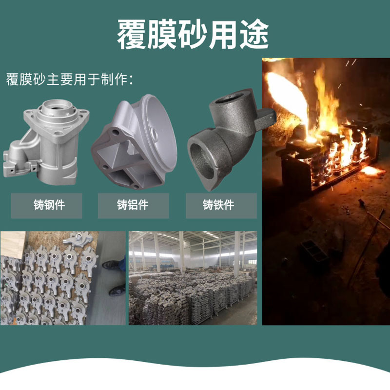 Supply of Coated Sand for Casting, Cast Iron, Oil Field Fracturing, Granular Sand, Ceramsite Sand, Low Gas Generation Resin Spherical Coated Sand