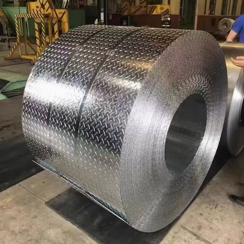 Pattern Plate Wholesale Galvanized Pattern Plate Steel Plate Paving Non-Slip Stair Step Pattern Plate Spot Complete Specifications