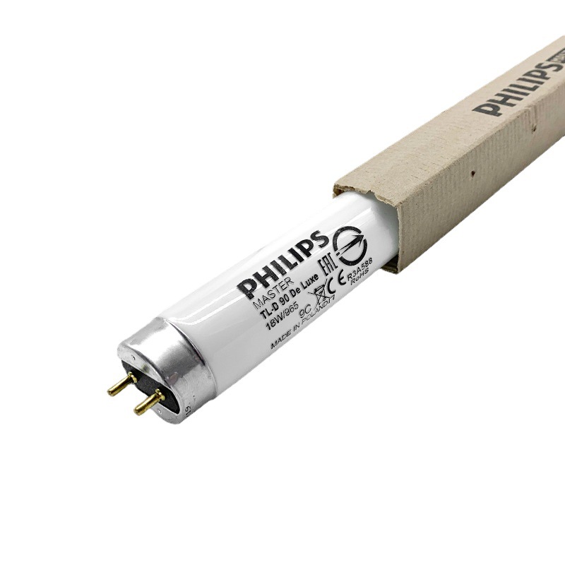 Philips Tl-D 18W/965 High Color Rendering Standard Light Source Color Matching Lamp Drawing Lamp
