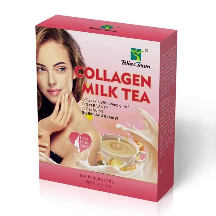 Молочный чай с коллагеном, осветление кожи, для похудения