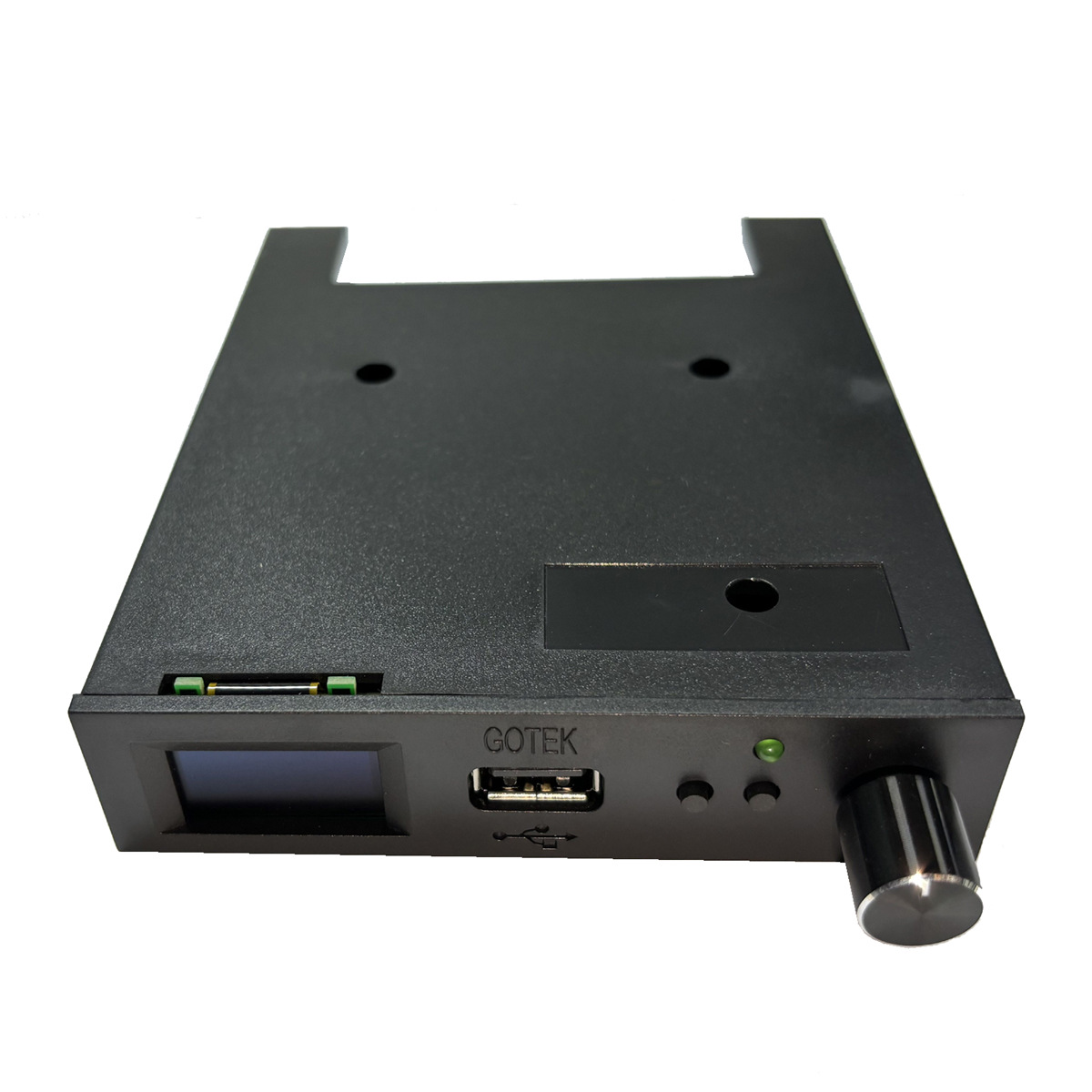 New Product Sfr1M44-U100Lqd-435 Black Simulated Floppy Drive with Cache and No Format Required
