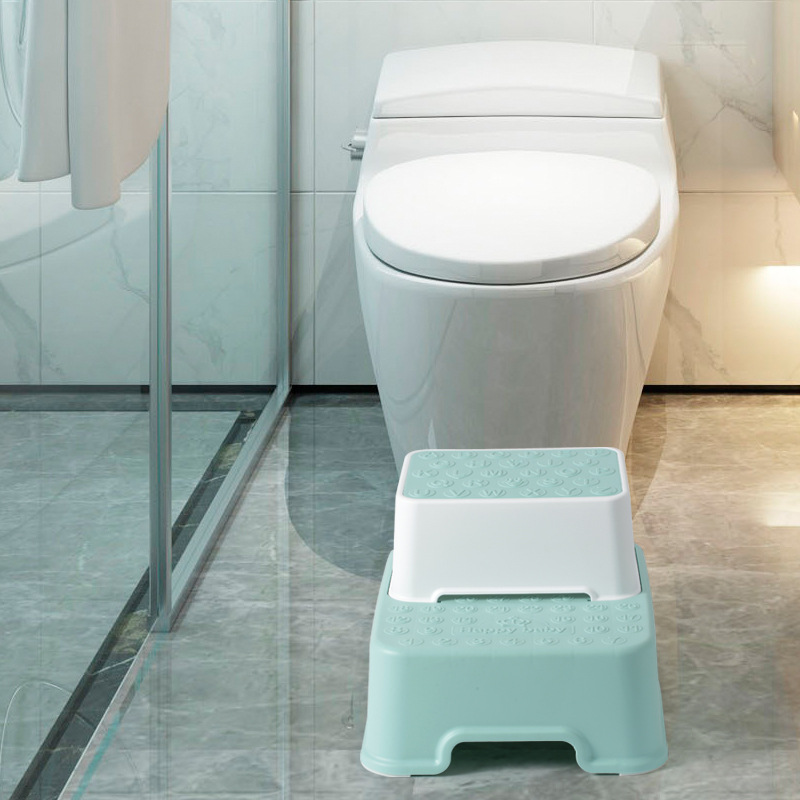 Manufacturer Wholesale Children's Foot Stool Baby Foot Stool Small Bench Hand Washing Step Face Wash Non-Slip Foot Stool