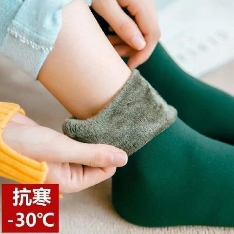 Snow socks wholesale unisex floor socks warm fleece-lined thickened tube socks antifreeze home student socks artifact