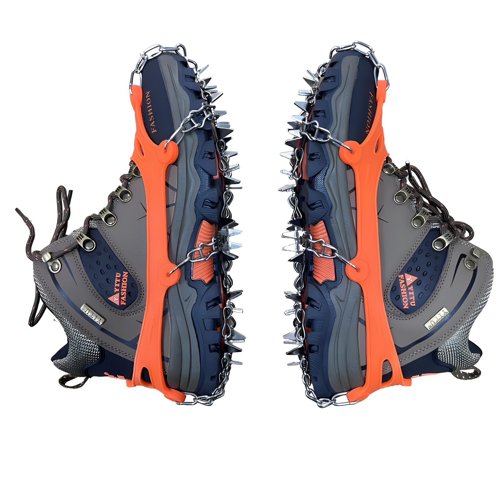 Factory in stock Direct Supply 28 Tooth Stainless Steel Chain Ice Claw 32 Tooth Chain Shoe Spike Mountain Climbing Ice Claw