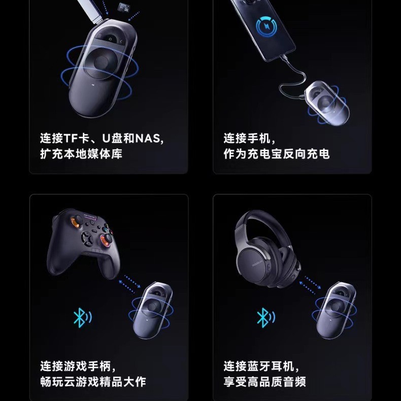 Thunderbird Magic Box Thunderbird Ar Glasses Smart Terminal Smart Content Ecology Plug-In and Play Mobile Phone and Computer Projection