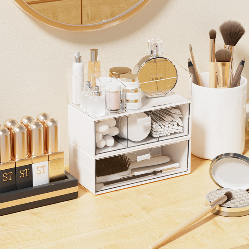 Mirror Cabinet Storage Box Toilet Washstand Cosmetic Lipstick Storage Rack Bathroom Cabinet Internal Crate Sorting Box