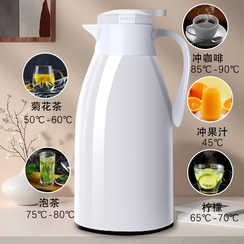 New Style Simple Thermos Large Capacity Student Dormitory Hot Water Bottle Heat Preservation Kettle Household Thermos Bottle Thermos