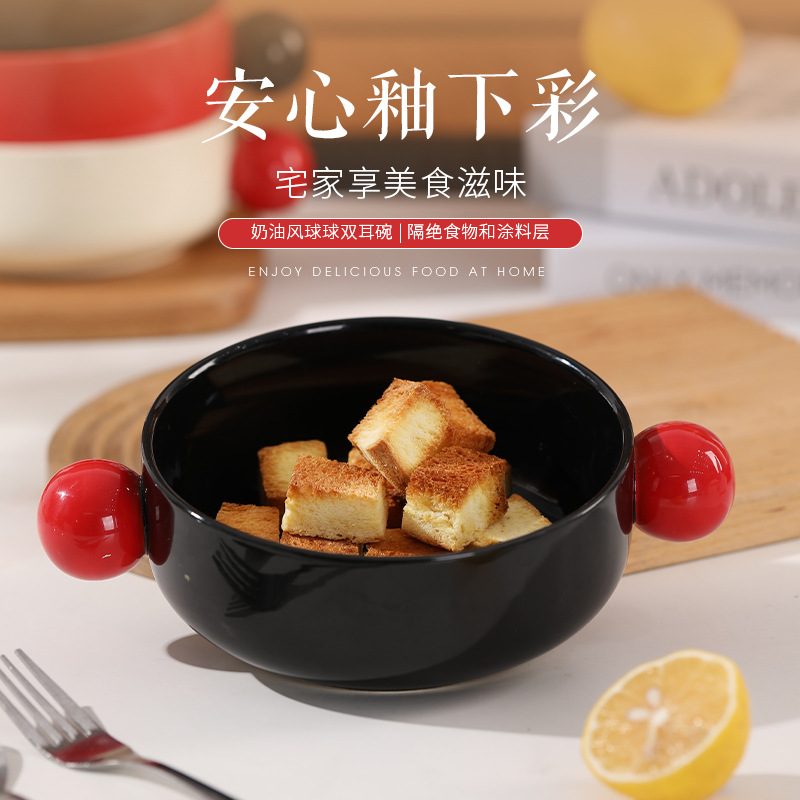 индивидуальные керамические чаши для дома, стильные чаши для йогурта, салатные чаши, чаши для лапши, суповые чаши