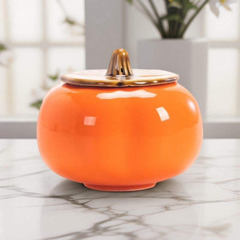 Чайник из хурмы, герметичный, пустая банка с крышкой