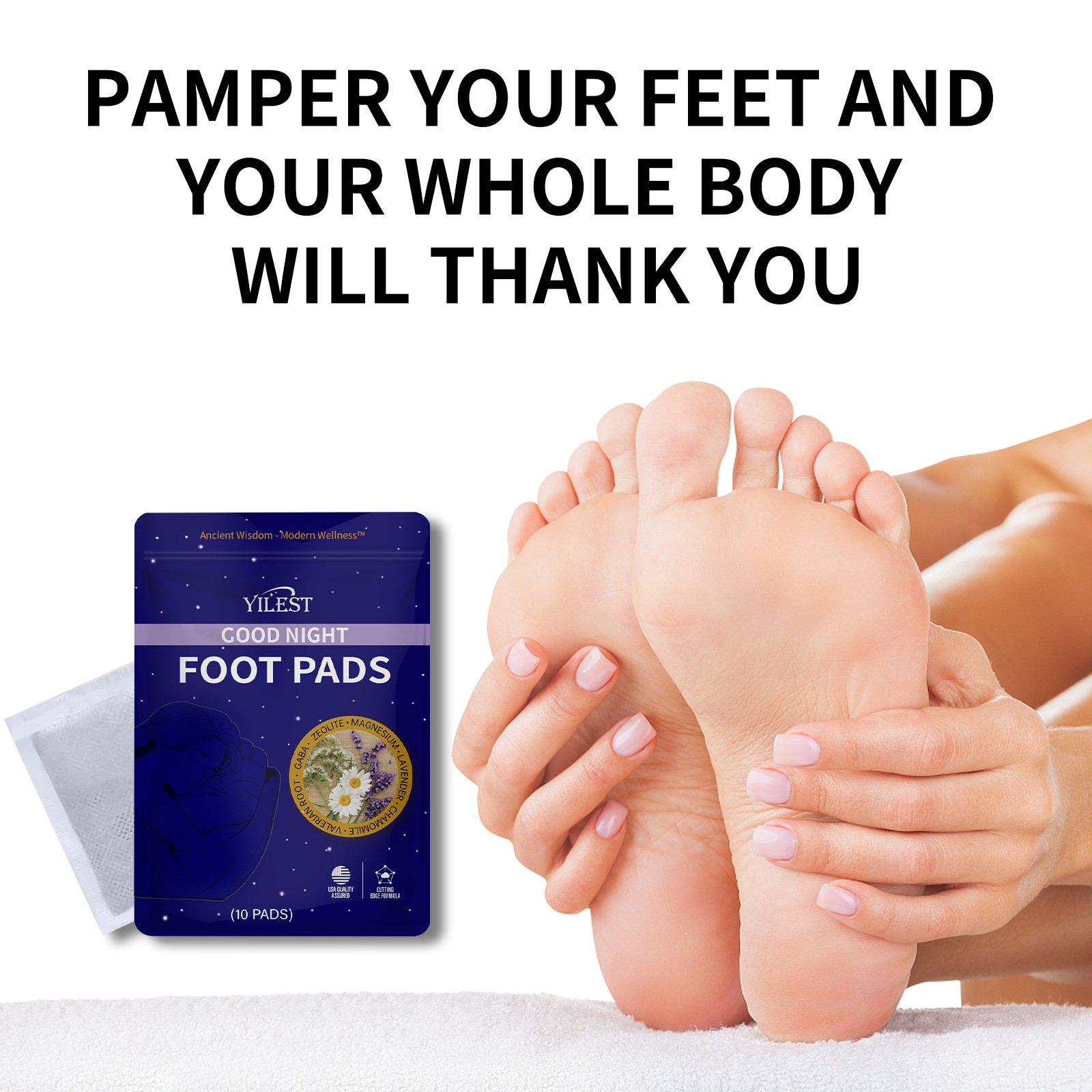 Cross-border New YLIEST Foot Care Paste US Foot Paste Relieve Foot Pain, Relax and Pleasure Body and Mind Paste