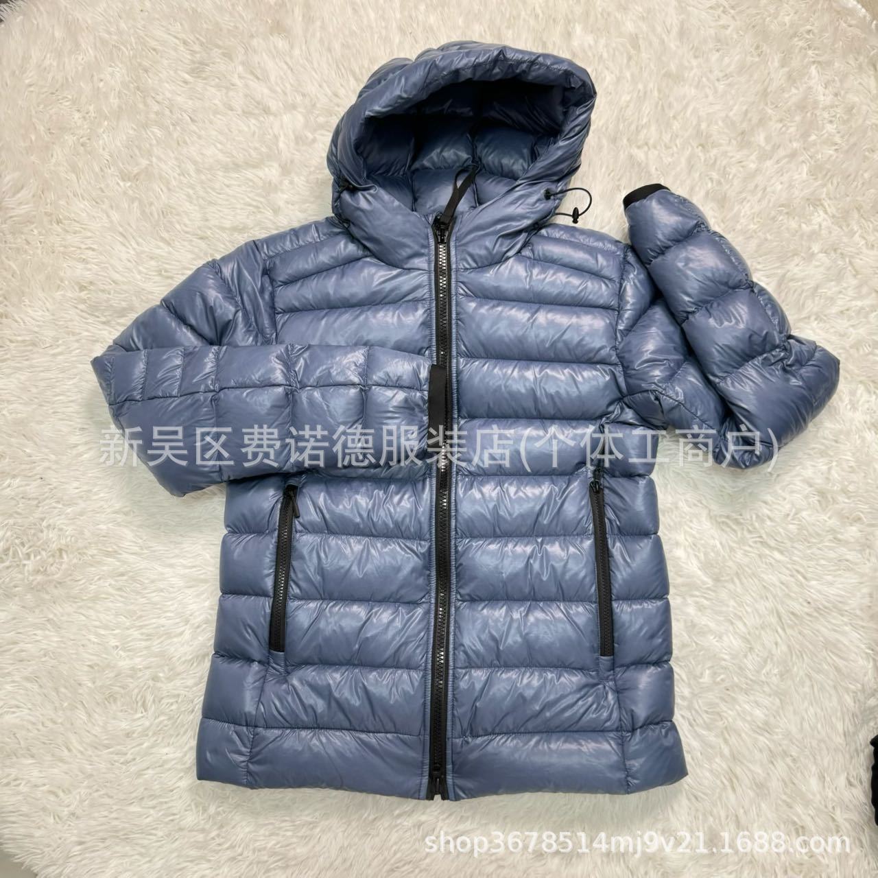 Crofton Hoody channel Men's and women'sstyles Down jacket