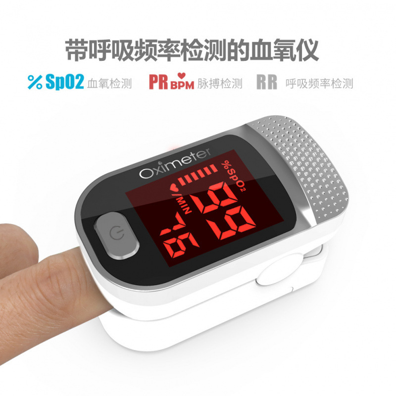 CE FDA Finger Clip Oximeter Heart Rate Meter Respiratory Rate Finger Pulse Oximetry Monitor