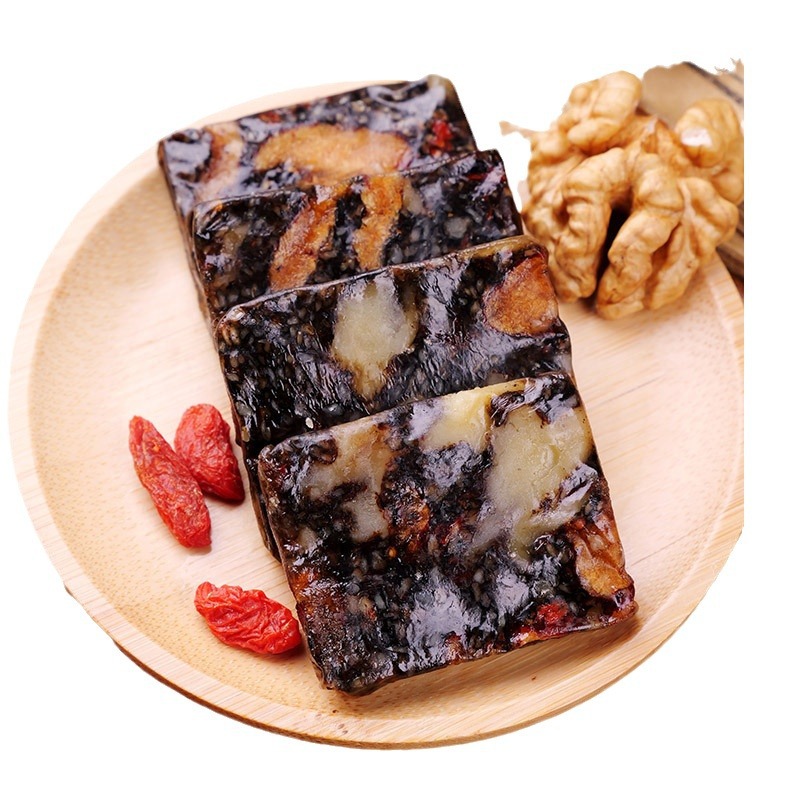 Ejiao Cake Is Ready-To-Eat, Originally Produced in Shandong, Authentic Pure Ejiao Solid Paste, Nourishing with Goji Berries, Handmade Ejiao Solid Cake Wholesale