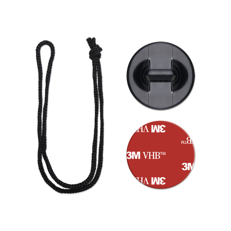 Gopro Surfing Insurance Sticker Sports Camera Accessories Dji Safety Plate Safety Buckle Anti-Lost Rope with 3m Glue