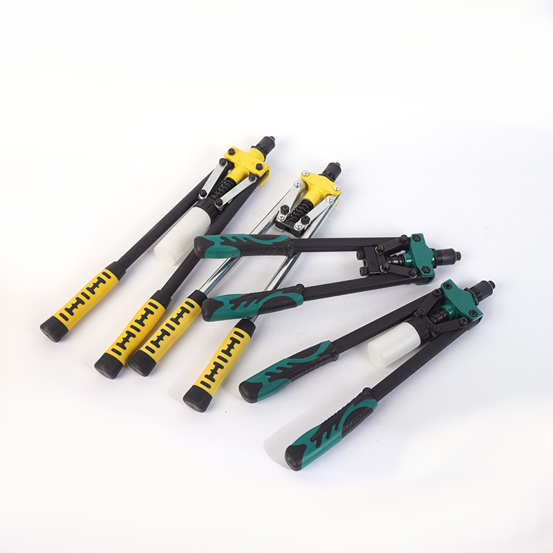 Double rivet gun labor-saving aluminum alloy pneumatic rivet gun tools manual hardware tools double rivet gun