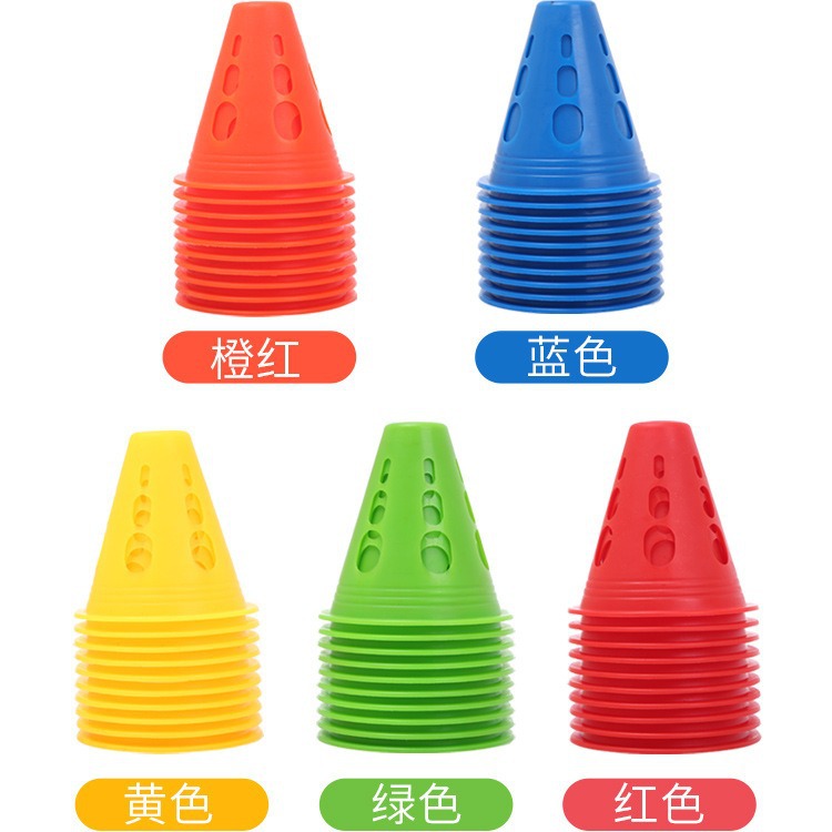 Roller slide pile flat flower pile training class training props obstacle thickened windproof skates barricade factory direct sales