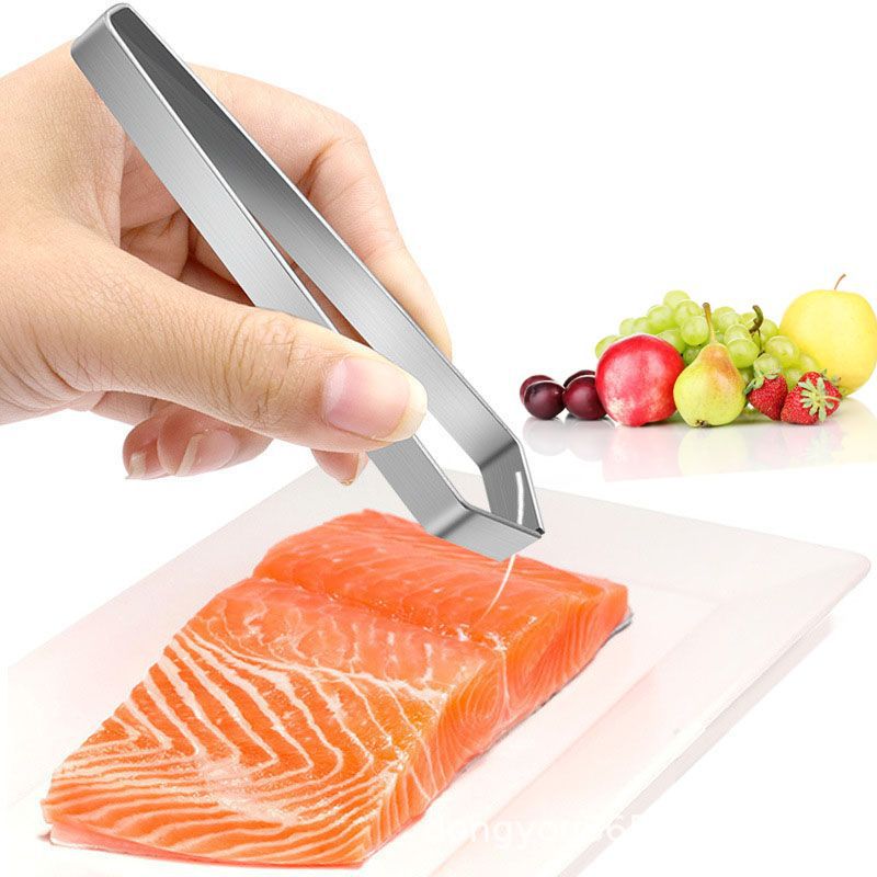 Зажим для свиных волос 1.3mm430, инструмент для удаления волос, зажим для гусиного и рыбьего костей, инструмент для удаления волос из нержавеющей стали