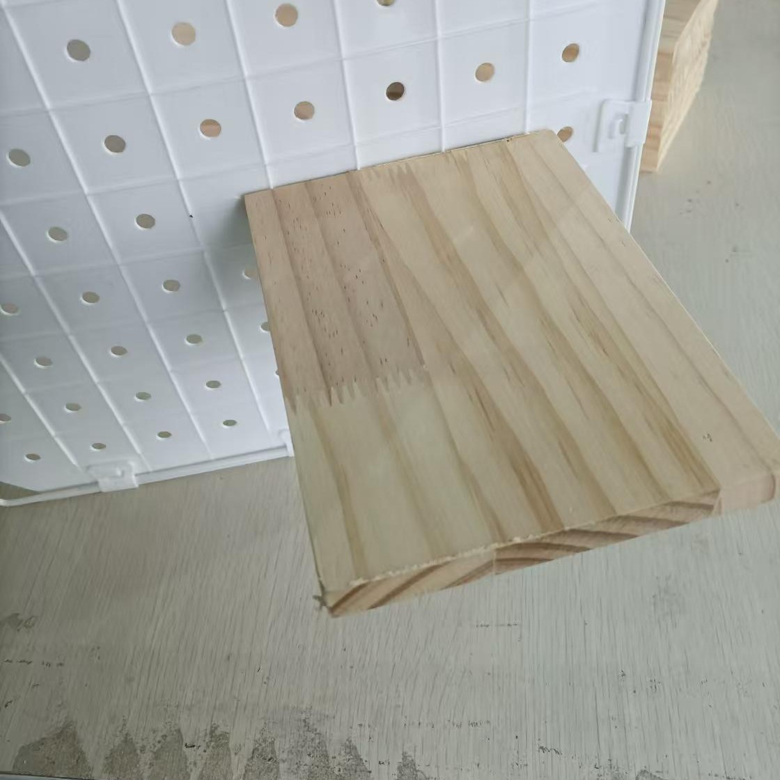 Cross-Border Amazon Dropshipping Hamster Parrot Chinchilla Cage Universal Rectangular Semicircular Pine Springboard Platform