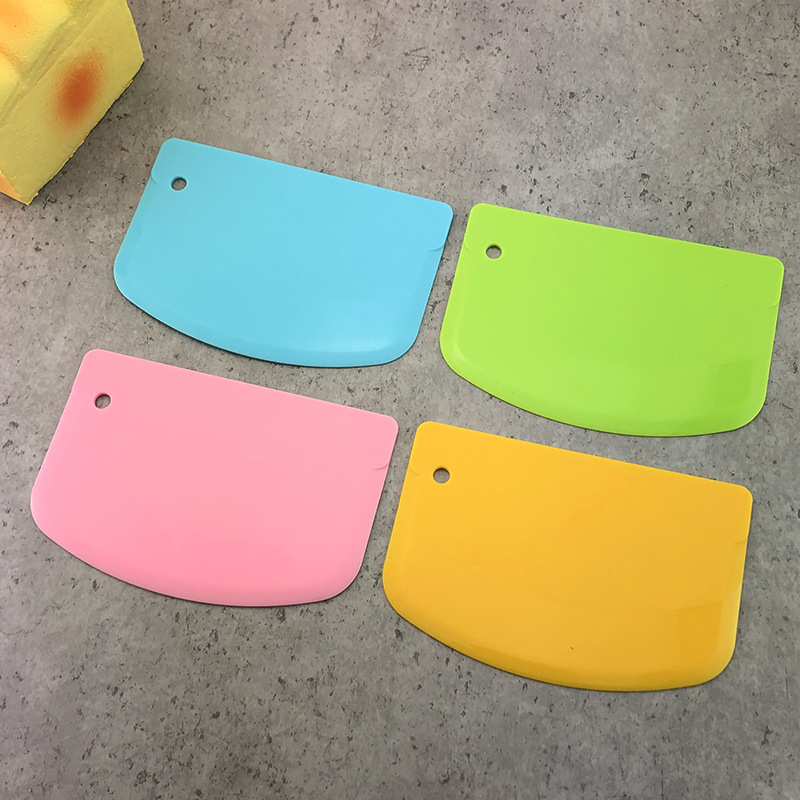 Заводские инструменты для выпечки, скребок из ПП, нож для муки, полукруглый пластиковый скребок