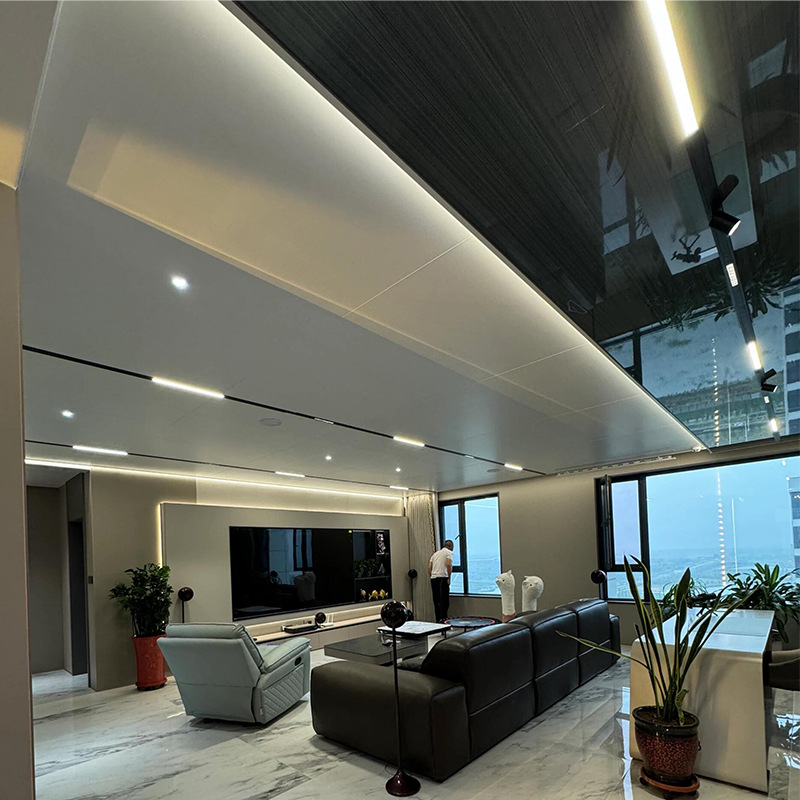 Aluminum honeycomb large plate factory wholesale home decoration living room ceiling 1.22*2.44 integrated ceiling aluminum gusset plate office