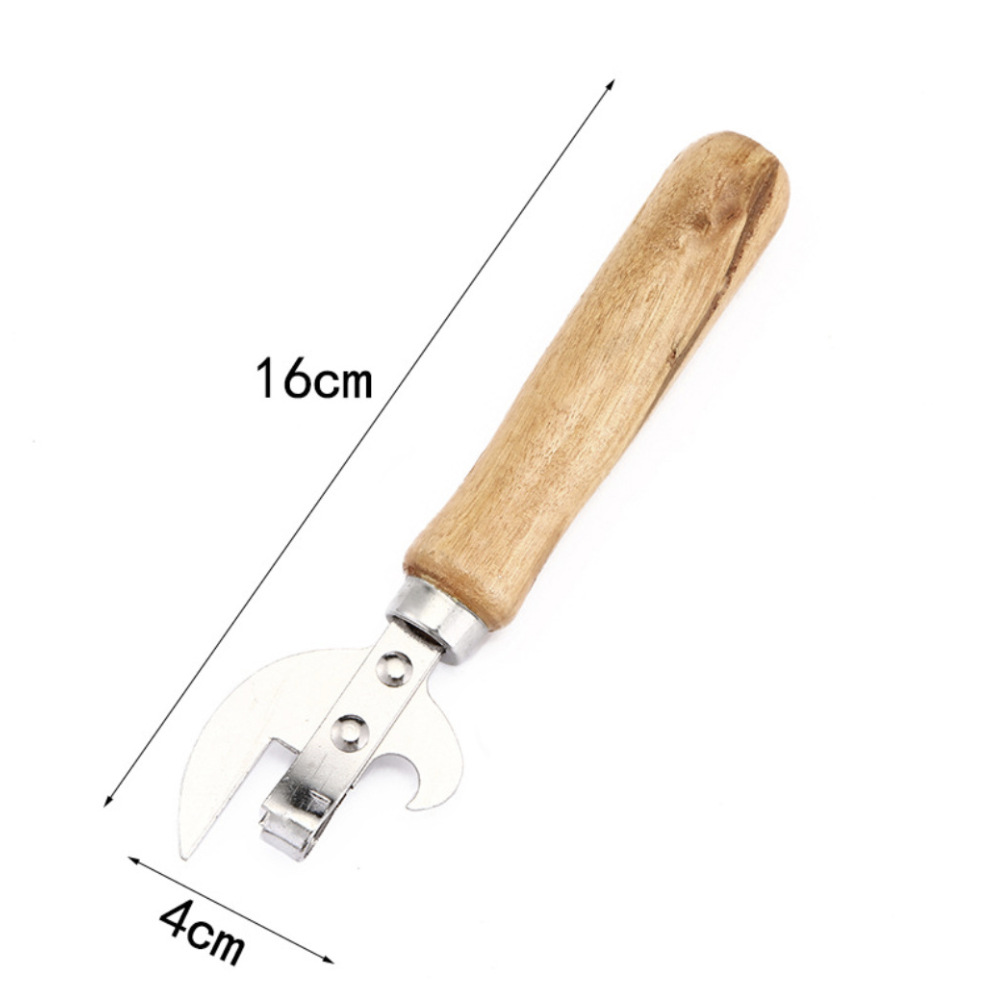 Wooden handle pointed open plastic handle pointed open wine bottle opener wooden handle beer screwdriver multifunctional wooden handle can opener