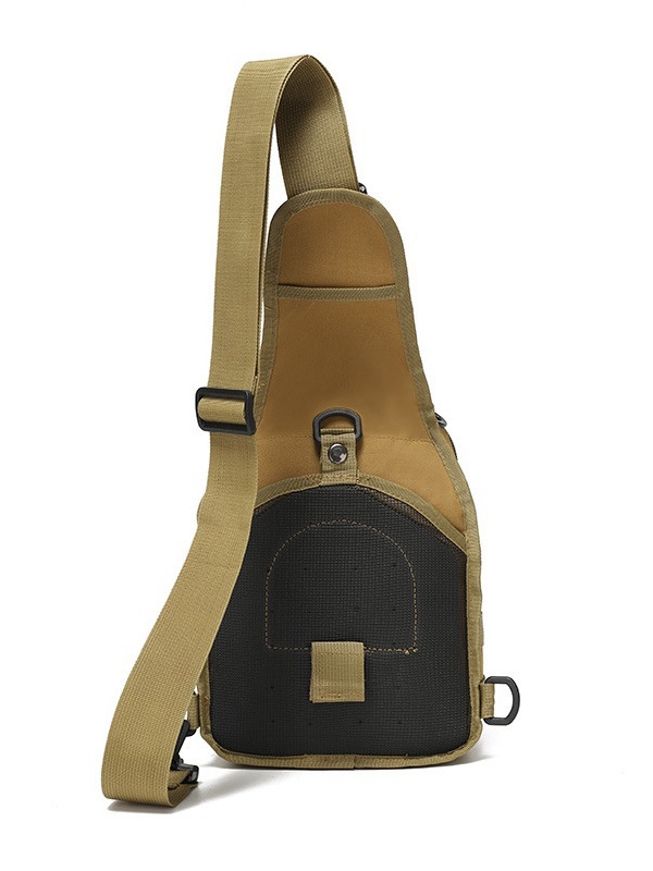 Factory in stock Oxford Cloth Riding Bag Camouflage Outdoor Sports Small Chest Hanging Bag Single Shoulder Crossbody Outdoor Tactical Chest Bag