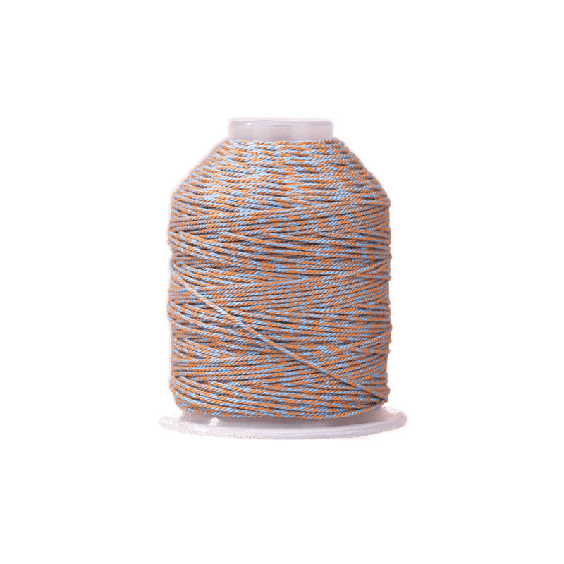 Xizang Hand-Rolled Cotton Thread Large Circle New Fashion Hand-Rolled Cotton Thread Large Roll Cotton Rope Multi-Color Gradient Strand Wholesale