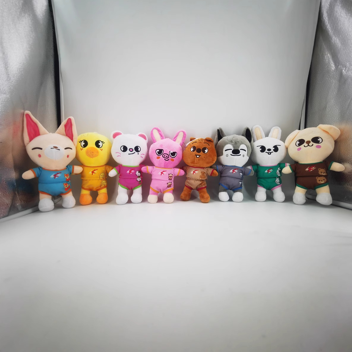 in stock Cross Border New Skzoo Doll Plush Toy Stray Children Leeknow Hyunjin Gift