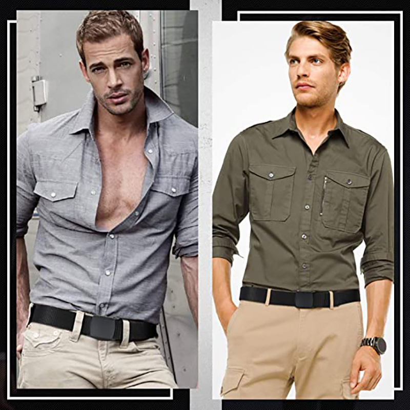 Cross-Border Popular Canvas Nylon Tactical Belt Metal-Free Hypoallergenic Woven Belt Breathable Outdoor Student Belt