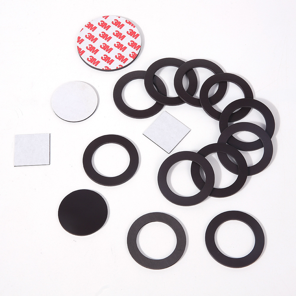 Cuttable Rubber Magnetic Single-Sided Soft Magnetic Strong Adhesive Self-Adhesive Soft Magnetic Refrigerator Magnetic Magnetic Material Magnet