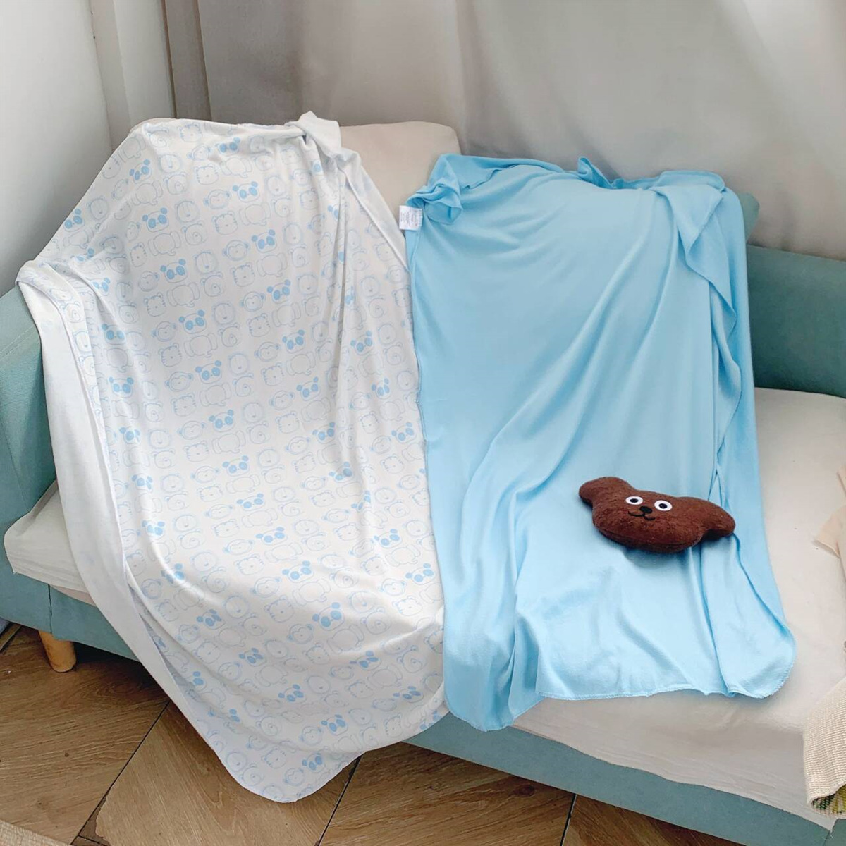 Оптовая закупка, последний заказ, цветное покрывало, одеяло для кондиционера, 2 штуки