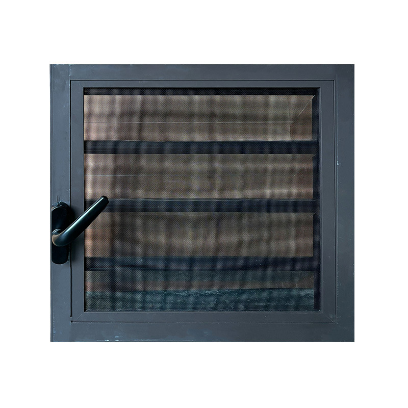 Aluminum alloy manually adjustable anti-theft shutters, movable exterior wall, glass shutters, vents, ventilation and exhaust