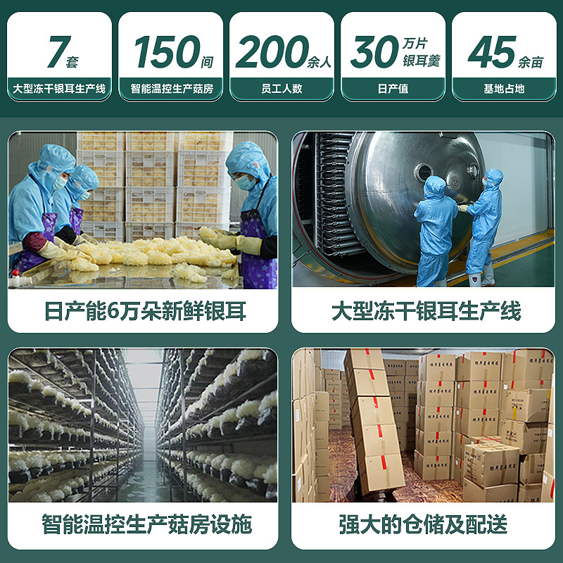 Freeze-Dried Bird's Nest and White Fungus Soup, Bird's Nest Soaked Drink, Oem Oem, Customized Ready-To-Eat, No-Cook, Nourishing Brewed Breakfast