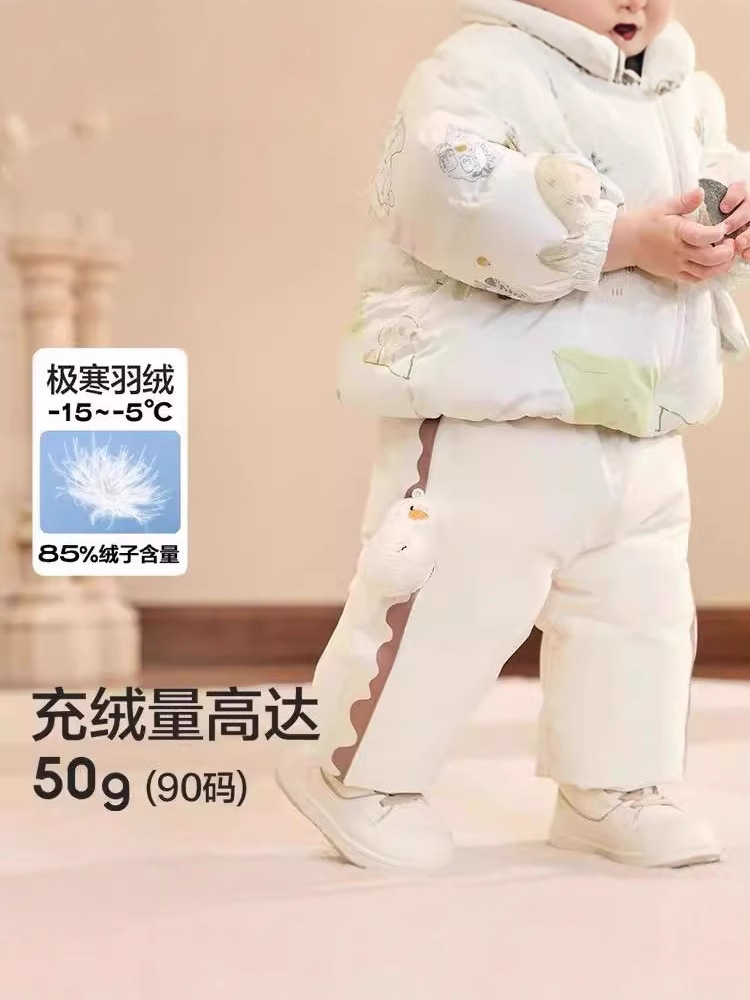 Детские утепленные брюки для мальчиков и девочек, зимние, 2024 года, новые и теплые