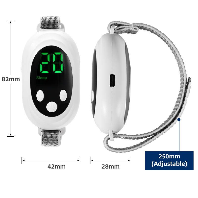 New Screen Display Simple White Noise Sleep Instrument Hand-Held White Negative Ion Pulse Decompression Sleep Aid Sleep Artifact