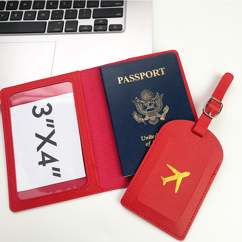 Processing and Customization of Passport Covers, Luggage Tags, Card Holders and Other Leather Goods, Cross-Border Amazon Spot Customization, Sample Customization