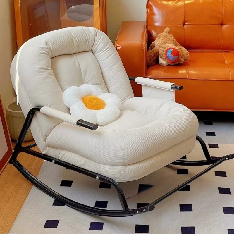Customized Rocking Chair, Lazy Chair, Home Balcony Lazy Sofa, Can Sit and Lie Down, Leisure Lunch Break, Single Sofa Chair, Lounge Chair