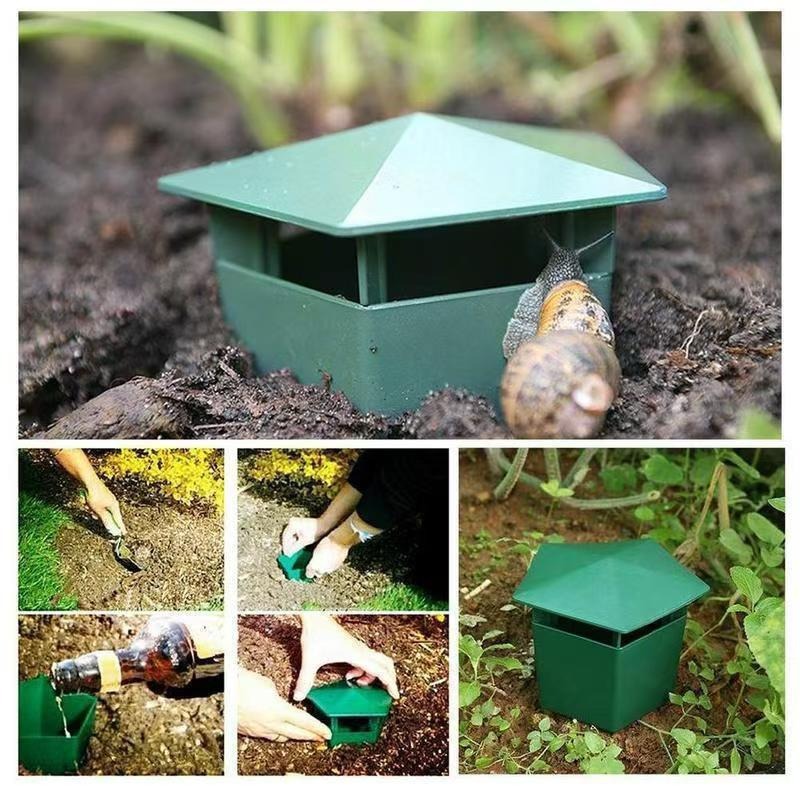 Snail Trap Snail Controller Snail Cage Insect Trap Garden Reptile Trap in stock Straight Hair