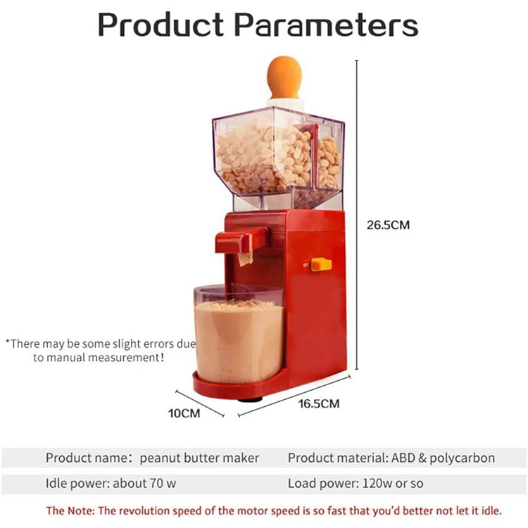Small peanut butter machine automatic cooking machine Amazon Household nut grinding peanut machine cross-border new product