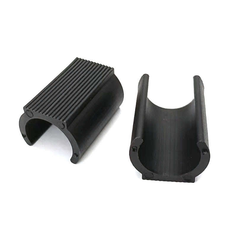 Plastic U-Shaped Round Tube Office Chair Foot Pad Accessories Table and Chair Open-End Foot Pads Chair Open-End Anti-Slip Covers Hardware Leg Supports
