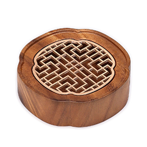 Walnut Cloud Pot Holder, Purple Clay Pot Mat, Pot Holder, Teapot Mat, Small Water Storage Tea Tray, Dry Bubble Table, Japanese Base