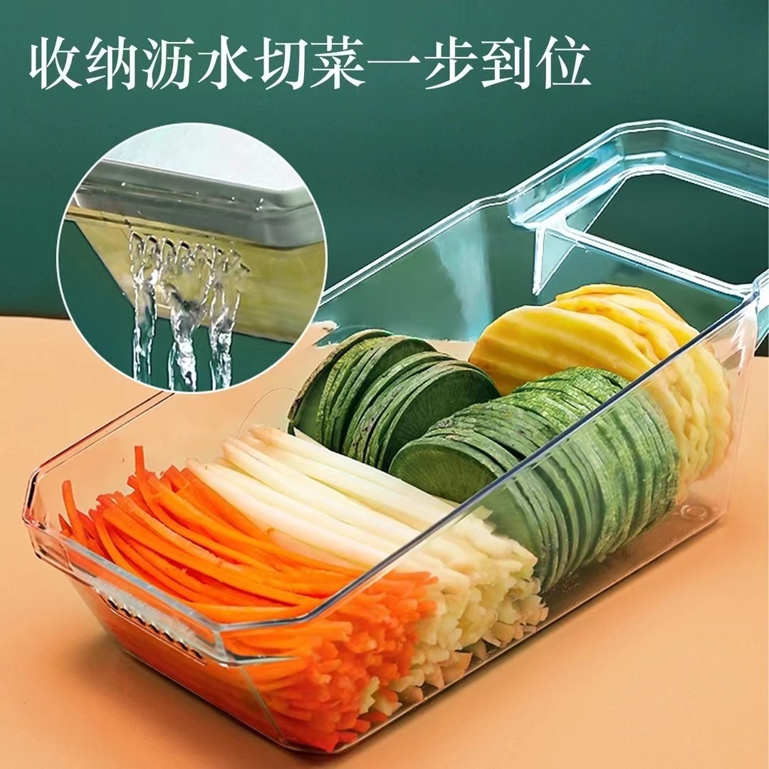 Multifunctional stainless steel manual slicing shredder potato grater shredder kitchen supplies on behalf of hair