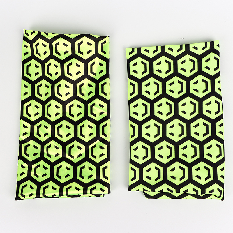 Fluorescent Digital Printing Color Heat Transfer Clothing Fabric T-Shirt Processing Children's Clothing Cartoon Pattern Fabric Processing