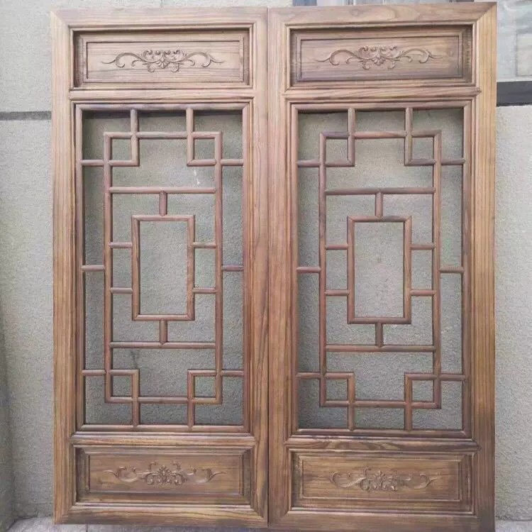 Прямые поставки от производителя, антикварные цветочные окна, заводская прямая поставка, оптовая продажа, дунъяньская резьба, вырезанные шиповые соединения, китайские цветочные окна