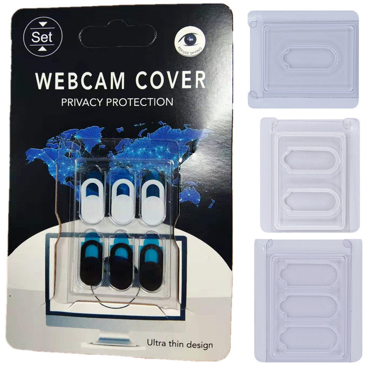 Cross-border explosions lens cover webcam mobile phone laptop camera privacy cover printable logo