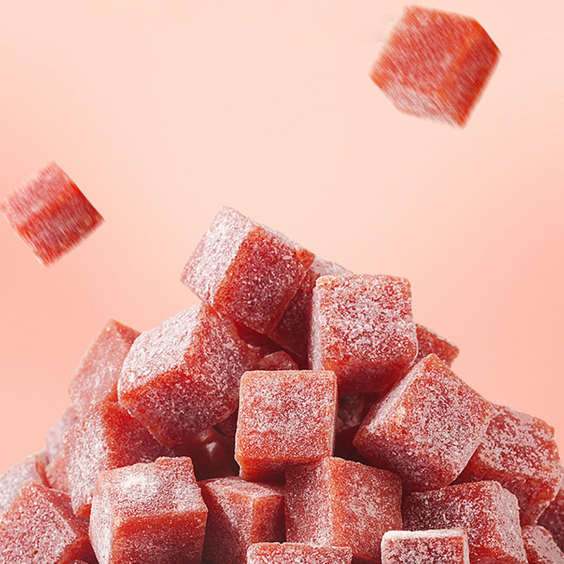 Herbal yogurt hawthorn 80g box gauge 50 packaging preserved fruit snack snack snack wholesale