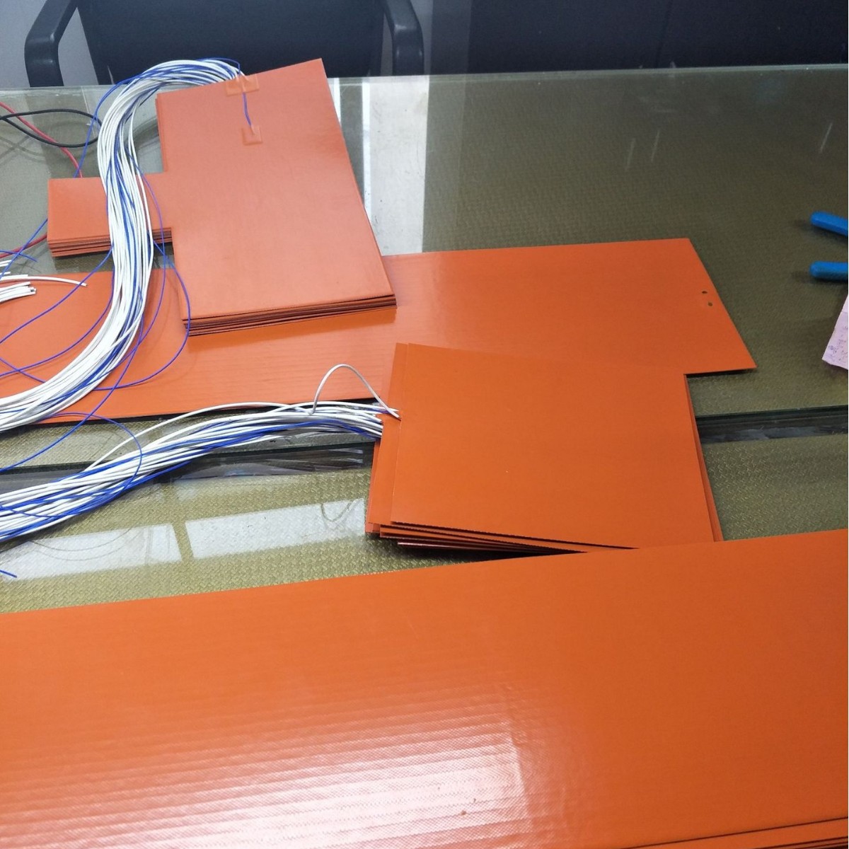 Temperature-Controlled Silicone Electric Heater Silicone Rubber Heating Plate Wind Energy Communication Cabinet Heating Sheet